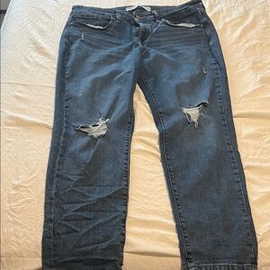 Distressed Boyfriend Jeans for Women 13-W31
